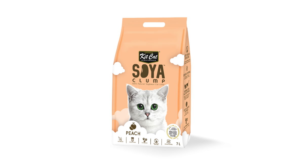 Kit cat soya top clump cat litter