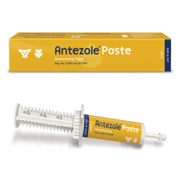 Antezole Dog & Cat Deworming Paste