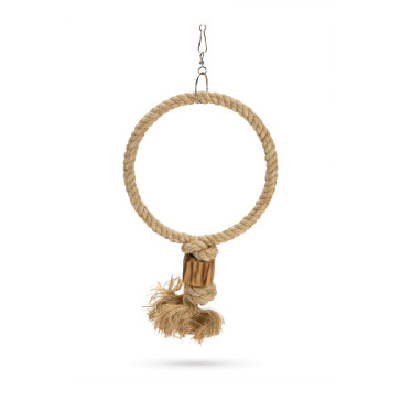 Beeztees Ringy Hanging Rope Bird Toy