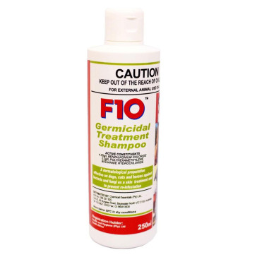 F10 Germicidal Barrier Pet Shampoo