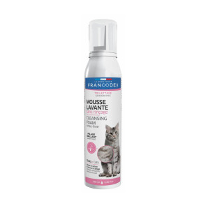 Francodex Rinse-Free Dimethicone Foam Cat Shampoo - 150ml