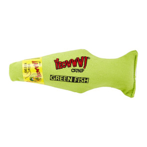 Yeowww! Fish Catnip Cat Toy - Green