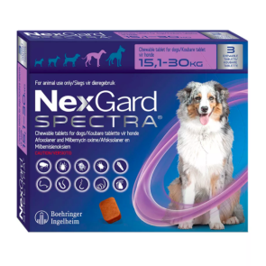 Nexgard Spectra Chewable Tablet - 15.1 - 30 kg