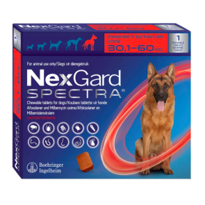 Nexgard Spectra Chewable Tablet - 30,1 - 60 kg