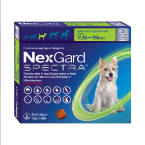 Nexgard Spectra Chewable Tablet - 7.6 - 15 kg
