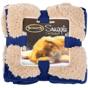 Scruffs Cosy Snuggle Pet Blanket - Blue