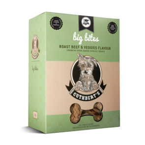 Cuthbert's Roast Beef & Veggies Large Bites Dog Biscuits