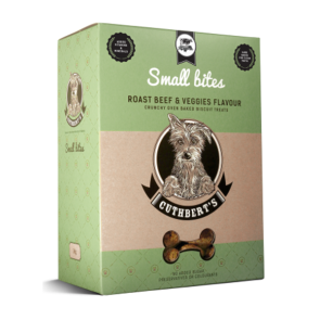 Cuthbert's Roast Beef & Veggies Small Bites Dog Biscuits