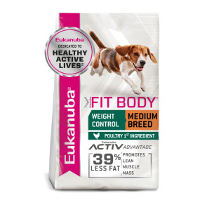 Eukanuba Fit Body Weight Control Chicken Medium Adult Dog Food