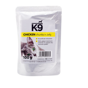 K-9 Chicken Chunks in Jelly Cat Food Pouch