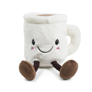 Rosewood Miley Mug Plush Dog Toy