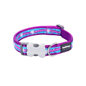 Red Dingo Design Dog Collar - Purple Unicorn