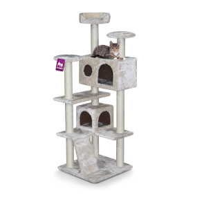 Pet Rebels New York 132 Cream Cat Tower
