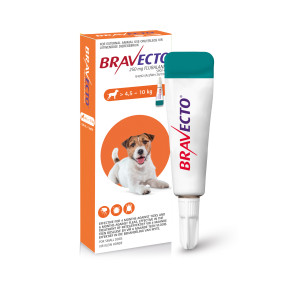 Bravecto Spot-On Small Dog 4.5-10kg Tick & Flea Treatment